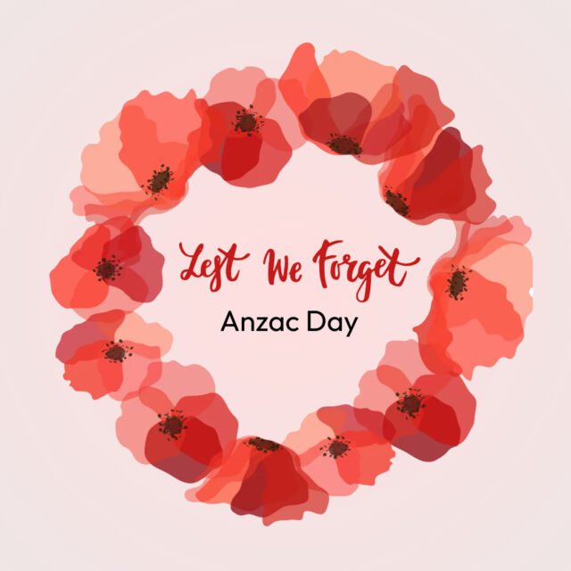 Anzac Day is a day of remembrance and reflection🌺 Our store is closed today as we pay our respects to the memory of our fallen heroes and the bravery of our servicemen and women. #LestWeForget We are back open tomorrow!